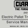 Clark PPX20 Electric Pallet Truck Service Repair Manual