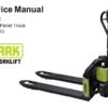 Clark WPio12 Electric Pallet Truck Service Repair Manual