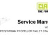 Clark WS10Mi PEDESTRIAN PROPELLED PALLET STACKER Service Repair Manual (SM-2106)