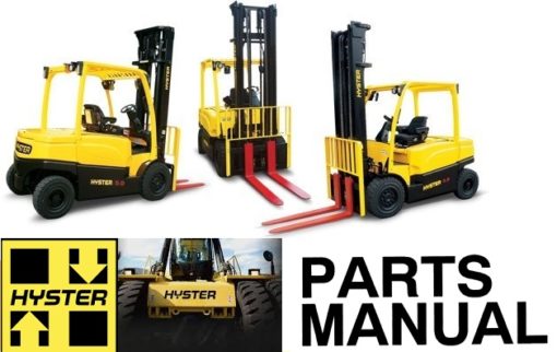 Hyster U005 (H4.0FT5, H4.0FT6, H4.5FTS5, H4.5FT6, H5.0FT, H5.5FT) Forklift Parts Manual