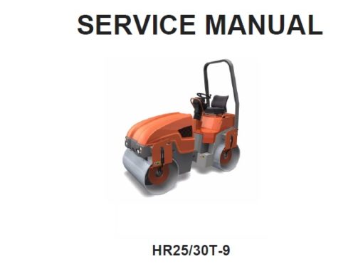 Hyundai HR25T-9 , HR30T-9 Load Roller Service Repair Manual