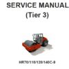 Hyundai HR70C-9 , HR110C-9 , HR120C-9 , HR140C-9 (Tier 3) Load Roller Service Repair Manual