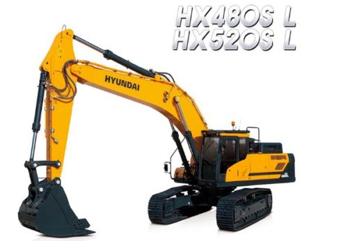 Hyundai HX480SL , HX520SL Crawler Excavator Service Repair Manual