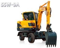 Hyundai R55W-9A Wheel Excavator Service Repair Manual