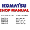 KOMATSU D61EX-12, D61PX-12 BULLDOZER Service Repair Manual (S/N: 1001 & up, B1001 & up)