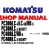 KOMATSU PC300-5, PC300LC-5, PC300-5 MIGHTY, PC300LC-5 MIGHTY, PC300HD-5, PC400-5, PC400LC-5, PC400-5 MIGHTY, PC400LC-5 MIGHTY, PC400HD-5 HYDRAULIC EXCAVATOR SERVICE REPAIR MANUAL