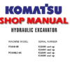 KOMATSU PC450-6K, PC450LC-6K HYDRAULIC EXCAVATOR SERVICE REPAIR MANUAL (S/N: K32001 and up, K34001 and up)
