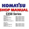 Komatsu CX50 Series Forklift Truck Service Repair Manual