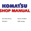 Komatsu D155AX-5 Dozer Bulldozer Service Repair Manual (S/N: 76001 and up)