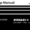 Komatsu D155AXi-8 Bulldozer Service Repair Shop Manual (100040 and up)