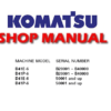 Komatsu D41E-6, D41P-6 Dozer Bulldozer Service Repair Manual (SN: B20001-B40000, 50001 and up)