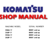 Komatsu D50A-17 D50P-17 D53A-17 D53P-17 Dozer Bulldozer Service Repair Manual (SN: 80001 and up)