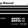 Komatsu D51EXi-24 , D51PXi-24 Bulldozer Service Repair Shop Manual (10001 and up)