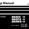 Komatsu D65EX-18 , D65PX-18 , D65WX-18 Dozer Bulldozer Service Repair Shop Manual (90001 and up)