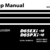 Komatsu D65EXi-18 , D65PXi-18 Dozer Bulldozer Service Repair Shop Manual (90023 and up)
