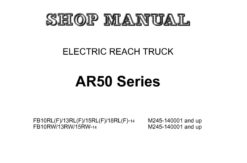 Komatsu FB10RL(F)-14 / FB13RL(F)-14 / FB15RL(F)-14 / FB18RL(F)-14 /  FB10RW-14 / FB13RW-14 / FB15RW-14 Electric Lift Trucks Service Repair Shop Manual