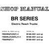 Komatsu FB20RN(F)/25(F)-4, FB20RL(F)/25RL(F)-4, FB30RN(F)-4 Electric Reach Trucks Service Repair Shop Manual