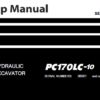 Komatsu PC170LC-10 Hydraulic Excavator Service Repair Shop Manual (30001 and up)