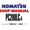 Komatsu PC200LC-6 Hydraulic Excavator Service Repair Manual (PC200LC-6Z S/N: C10827 and up)