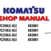 Komatsu PC200LC-6LE PC210LC-6LE PC220LC-6LE PC250LC-6LE Hydraulic Excavator Service Repair Manual (A83001 and up)