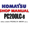 Komatsu PC200LC-8 Hydraulic Excavator Service Repair Manual (S/N: A90301 and up )