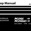 Komatsu PC210i-10 , PC210LCi-10 Hydraulic Excavator Service Repair Shop Manual (451080 and up)