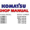 Komatsu PC27MRX-1, PC30MRX-1, PC35MRX-1, PC40MRX-1, PC45MRX-1 Excavator Service Repair Manual