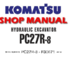 Komatsu PC27R-8 Hydraulic Excavator Service Repair Manual (S/N F30671 and up)