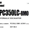 Komatsu PC350LC-8M0 HYDRAULIC EXCAVATOR Service Repair Shop Manual