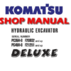Komatsu PC35R-8, PC45R-8 (Deluxe) Hydraulic Excavator Service Repair Manual (SN: F20932 & up,F21251 & up)