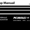 Komatsu PC360LCi-11 Hydraulic Excavator Service Repair Shop Manual