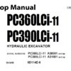 Komatsu PC360LCi-11 , PC390LCi-11 Hydraulic Excavator Service Repair Shop Manual