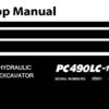 Komatsu PC490LC-11 Hydraulic Excavator Service Repair Shop Manual