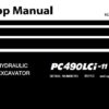 Komatsu PC490LCi-11 Hydraulic Excavator Service Repair Shop Manual