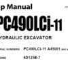 Komatsu PC490LCi-11 Hydraulic Excavator Service Repair Shop Manual