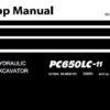 Komatsu PC650LC-11 Hydraulic Excavator Service Repair Shop Manual