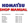 Komatsu PC750-6, PC750SE-6, PC750LC-6, PC800-6, PC800SE-6 Hydraulic Excavator Service Repair Manual (S/N: 10001 and up, 30001 and up)