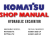 Komatsu PC750SE-7K , PC750LC-7K Hydraulic Excavator Service Repair Manual (SN: K40001 and up)