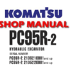 Komatsu PC95R-2 Hydraulic Excavator Service Repair Manual (SN 21D5210001 and up, 21D5220001 and up)