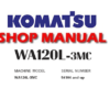 Komatsu WA120L-3MC Wheel Loader Service Repair Manual (S/N: 54104 and up)