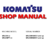 Komatsu WA250-5H, WA250PT-5H Wheel Loader Service Repair Manual (SN: H50051 and up, H60051 and up)