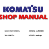 Komatsu WA250PZ-5 Wheel Loader Service Repair Manual (S/N: H50051 and up)