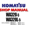 Komatsu WA320-5 , WA320L-5 Wheel Loader Service Repair Manual (S/N: 60001 and up)
