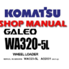 Komatsu WA320-5L Wheel Loader Service Repair Manual (S/N: A32001 and up)
