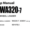 Komatsu WA320-7 Wheel Loader Service Repair Manual (A36001 and up)