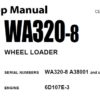 Komatsu WA320-8 Wheel Loader Service Repair Shop Manual (A38001 and up)