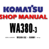 Komatsu WA380-3 Wheel Loader Service Repair Manual (S/N: A50001 and up)