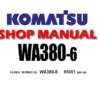 Komatsu WA380-6 Wheel Loader Service Repair Manual (S/N: 65001 and up)