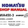 Komatsu WA450-3 , WA450-3MC Wheel Loader Service Repair Manual (S/N: A31001 and up , A35001 and up)