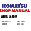 Komatsu WA470-6, WA480-6 Wheel Loader Service Repair Manual (SN: H50051 and up,H60051 and up)